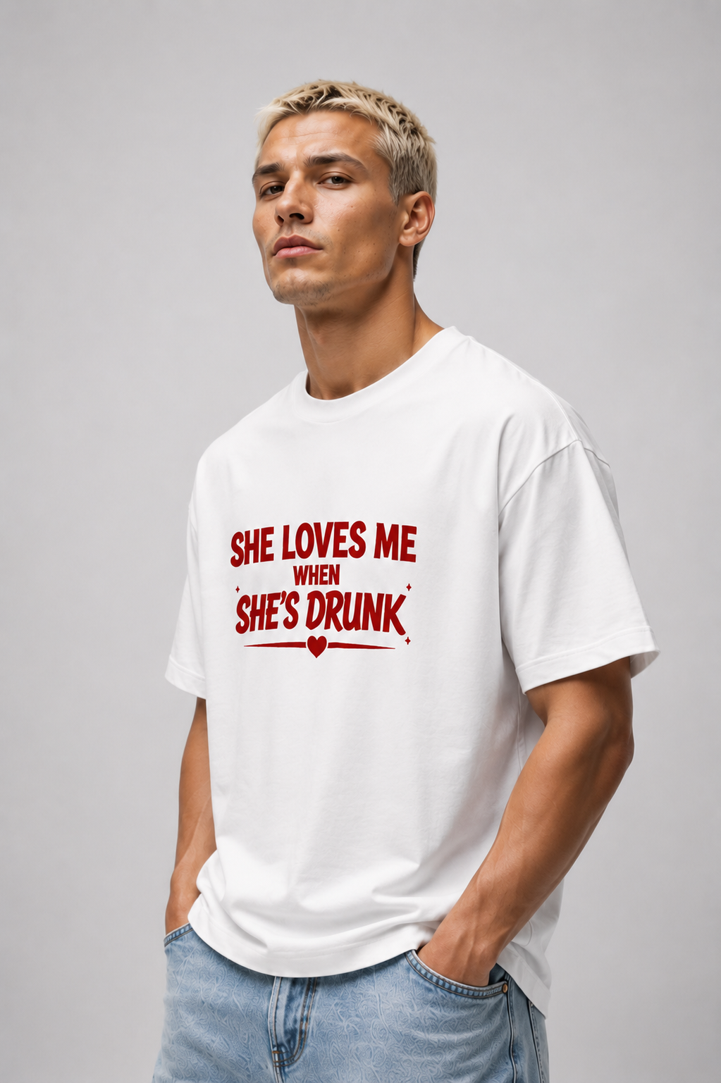 Drunk'N'Love Oversized T-shirt