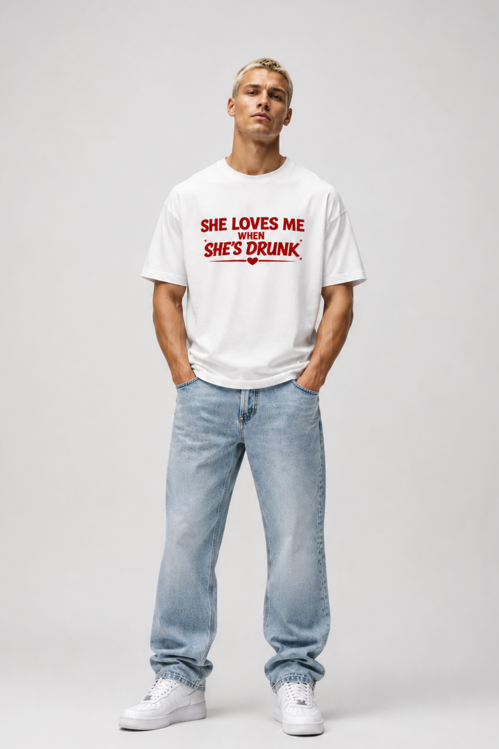 Drunk'N'Love Oversized T-shirt