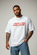 BADDIE HUG - Organic Oversize Shirt