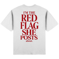 RED FLAG - Streetwear Oversized T-Shirt